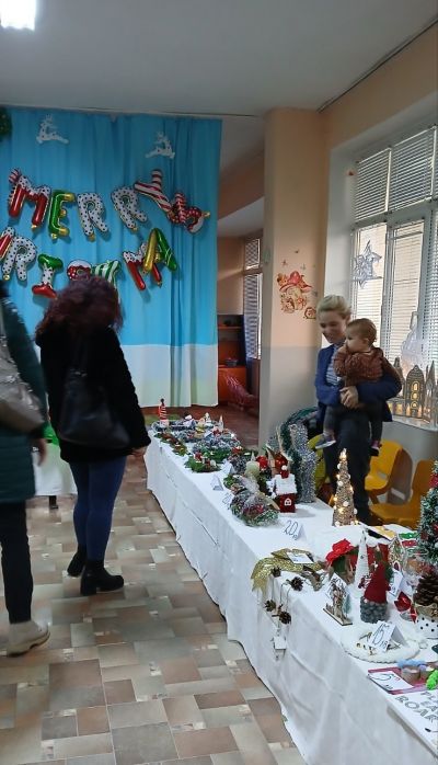 Благотворителен Коледен базар 2024 - ДГ Ралица - Войводиново
