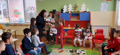 Поздрави от четвъртокласниците за ПГ-6 - ДГ Ралица - Войводиново