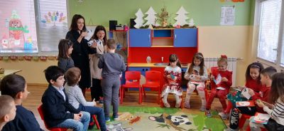Поздрави от четвъртокласниците за ПГ-6 - ДГ Ралица - Войводиново