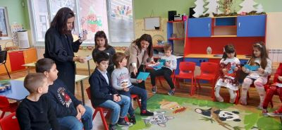 Поздрави от четвъртокласниците за ПГ-6 - ДГ Ралица - Войводиново